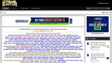 tamilblasters new website|[Updated] TamilBlasters Proxy 